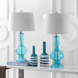 Genie 28.5" Glass LED Table Lamp - JONATHAN Y