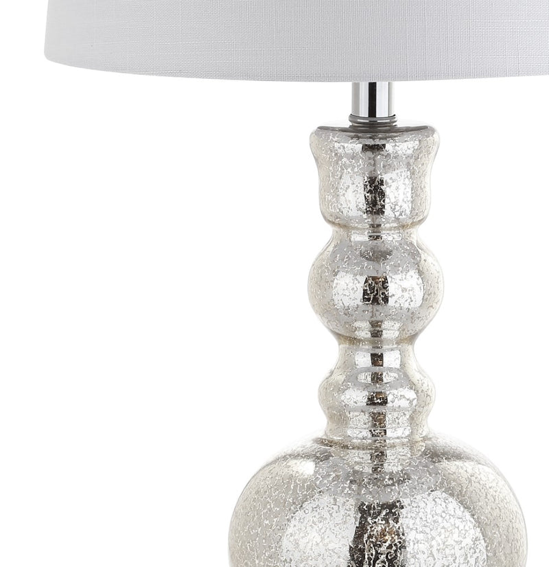 Genie 28.5" Glass LED Table Lamp - JONATHAN Y