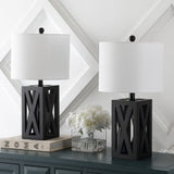 Stewart 21.5" Wood LED Table Lamp - JONATHAN Y