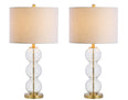 Clear/Brass (Set of 2)