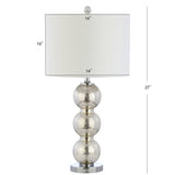 Bella 27" Glass Triple Sphere LED Table Lamp - JONATHAN Y