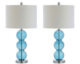 Bella 27" Glass Triple Sphere LED Table Lamp - JONATHAN Y
