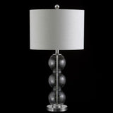 Bella 27" Glass Triple Sphere LED Table Lamp - JONATHAN Y