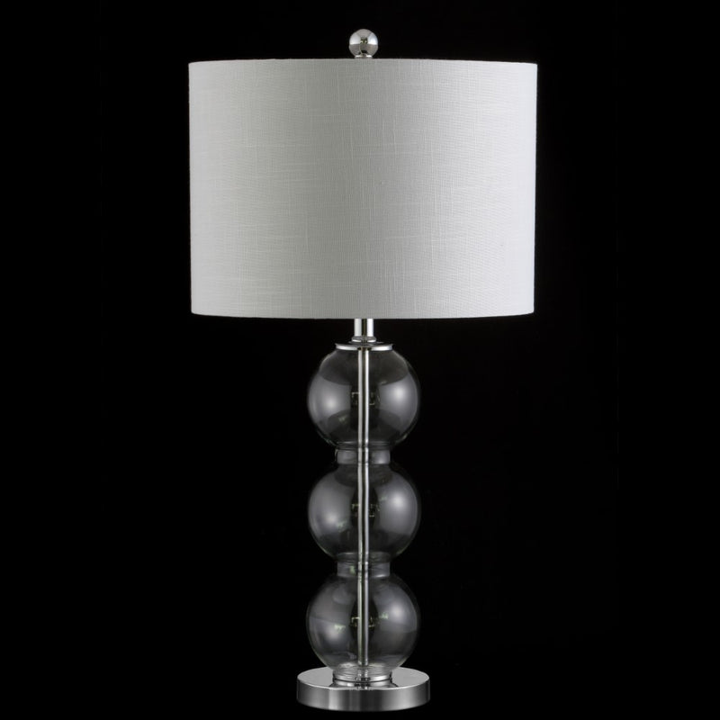 Bella 27" Glass Triple Sphere LED Table Lamp - JONATHAN Y