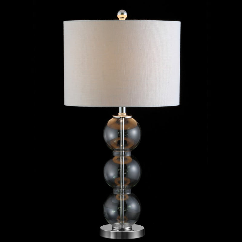 Bella 27" Glass Triple Sphere LED Table Lamp - JONATHAN Y