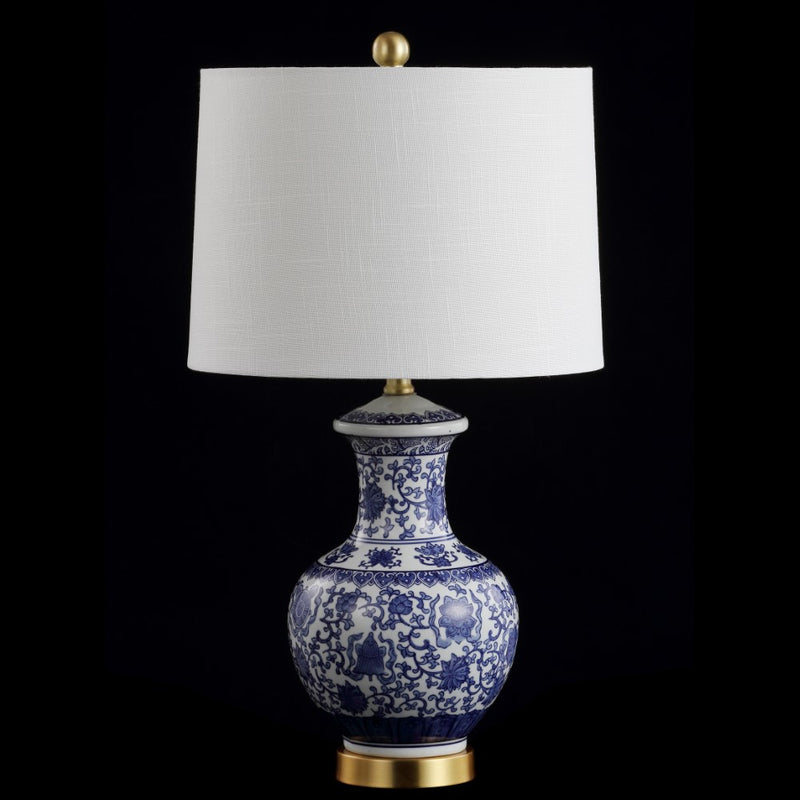 Jennifer 25.25" Ceramic/Metal LED Table Lamp Set 2
