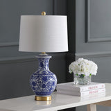 Jennifer 25.25" Ceramic/Metal LED Table Lamp Set 2