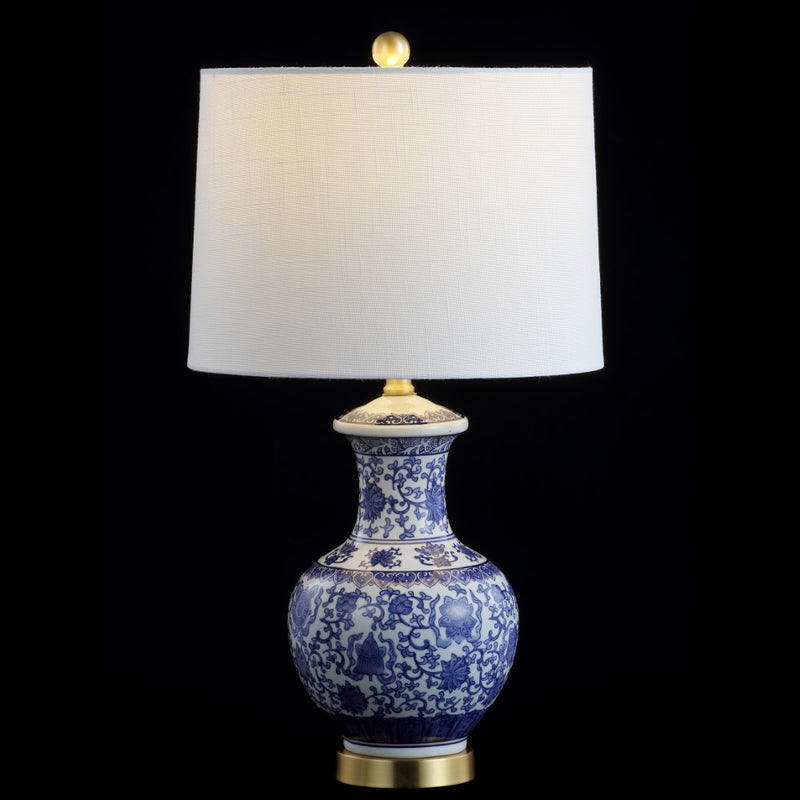 Jennifer 25.25" Ceramic/Metal LED Table Lamp Set 2