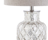 Alvord 24.5" LED Glass Table Lamp Set 2