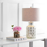 Alvord 24.5" LED Glass Table Lamp Set 2