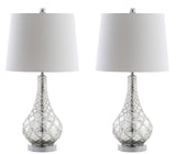 Darren 25.5" Glass LED Table Lamp - JONATHAN Y