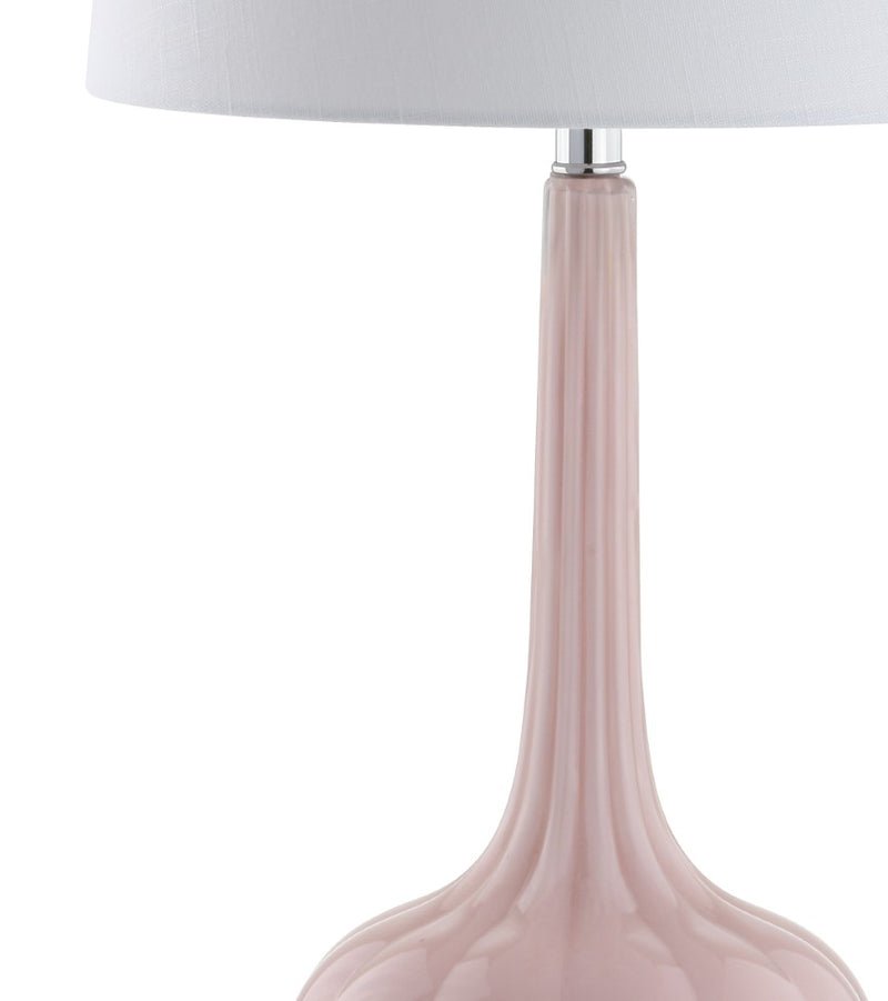 Bette 28.5" Glass Teardrop LED Table Lamp Set 2