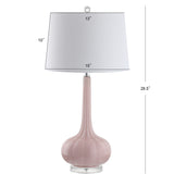 Bette 28.5" Glass Teardrop LED Table Lamp Set 2