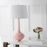 Bette 28.5" Glass Teardrop LED Table Lamp Set 2