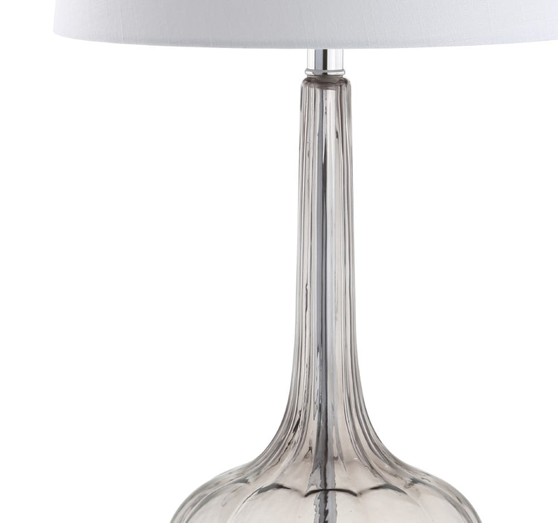 Bette 28.5" Glass Teardrop LED Table Lamp Set 2