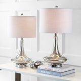Cecile 25.5" Glass Teardrop LED Table Lamp - JONATHAN Y