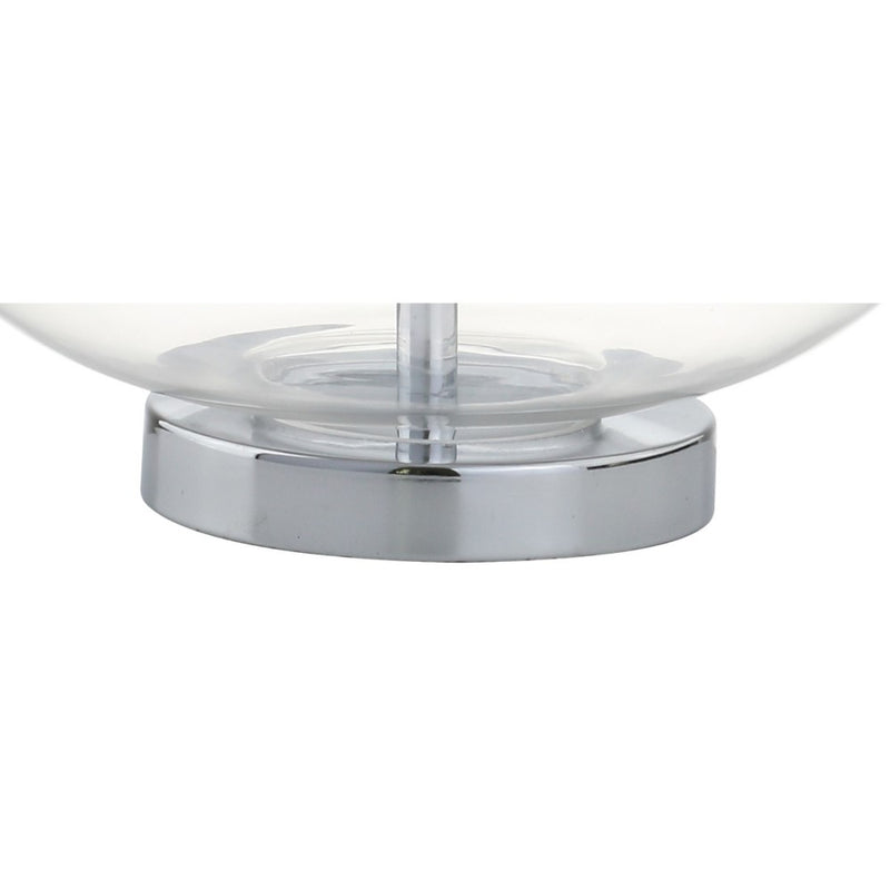 Cecile 25.5" Glass Teardrop LED Table Lamp - JONATHAN Y