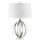Logan 26" Metal Orb LED Table Lamp - JONATHAN Y