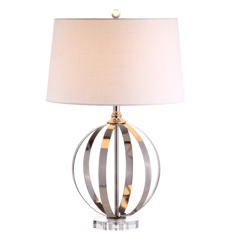 Logan 26" Metal Orb LED Table Lamp - JONATHAN Y