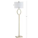 April 61" Metal LED Floor Lamp