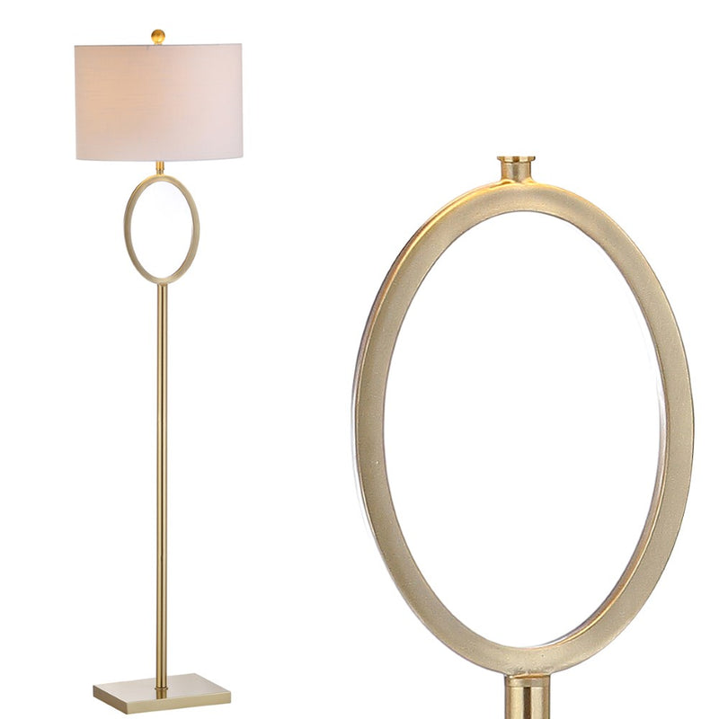 April 61" Metal LED Floor Lamp
