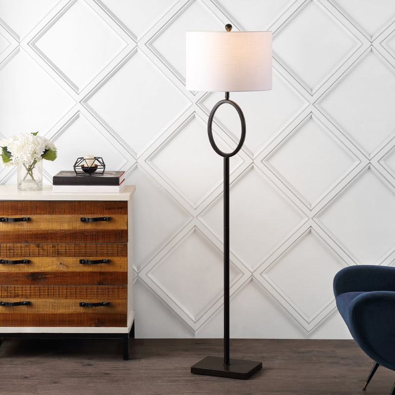 April 61" Metal LED Floor Lamp