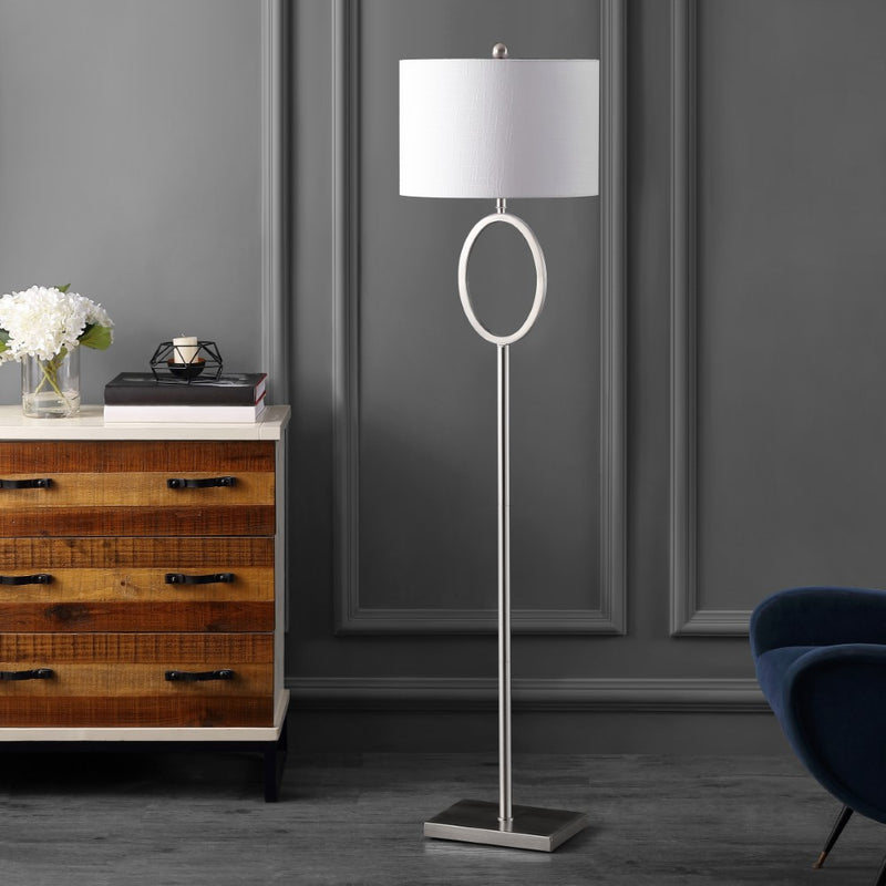 April 61" Metal LED Floor Lamp