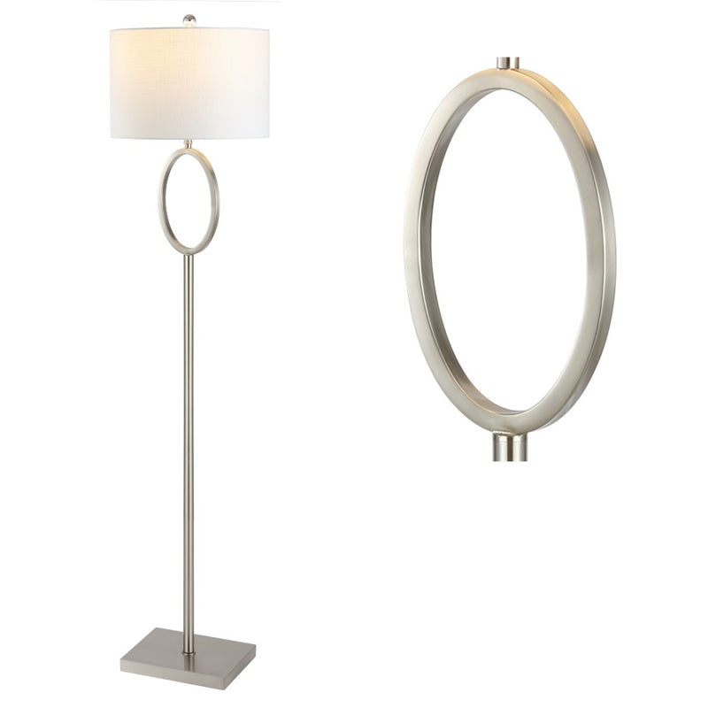 April 61" Metal LED Floor Lamp
