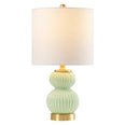 Mint Green/Brass Gold