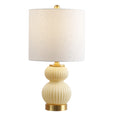Ivory/Brass Gold