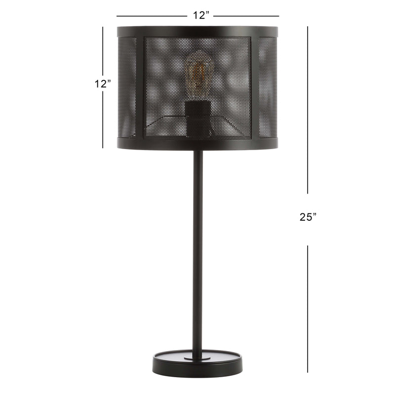 Wilcox 25" Minimalist Metal LED Table Lamp - JONATHAN Y
