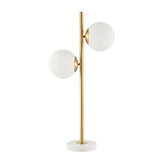 Amelie 28" Coastal Vintage Iron LED Table Lamp - JONATHAN Y