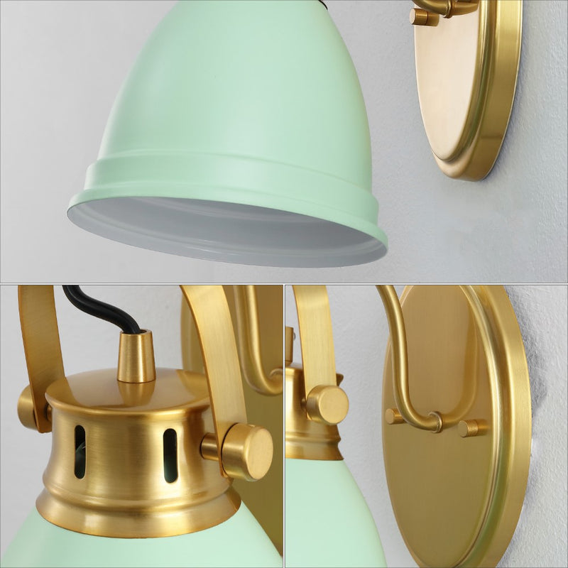 Phineas Farmhouse Bohemian Iron LED Vanity - JONATHAN Y