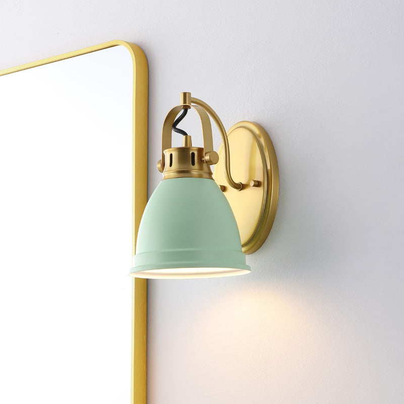 Phineas Farmhouse Bohemian Iron LED Vanity - JONATHAN Y