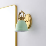 Phineas Farmhouse Bohemian Iron LED Vanity - JONATHAN Y
