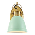 Mint Green/Brass Gold