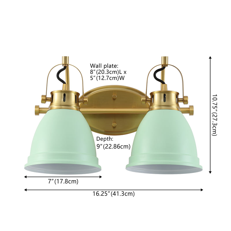 Phineas Farmhouse Bohemian Iron LED Vanity