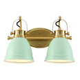 Mint Green/Brass Gold
