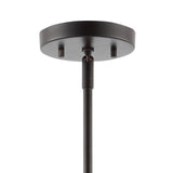 Levi Industrial Farmhouse Iron LED Pendant - JONATHAN Y