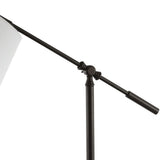 Troy 24" Classic Contemporary Iron LED Task Lamp with USB Charging Port - JONATHAN Y