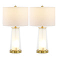 Brass Gold/Clear (Set of 2)