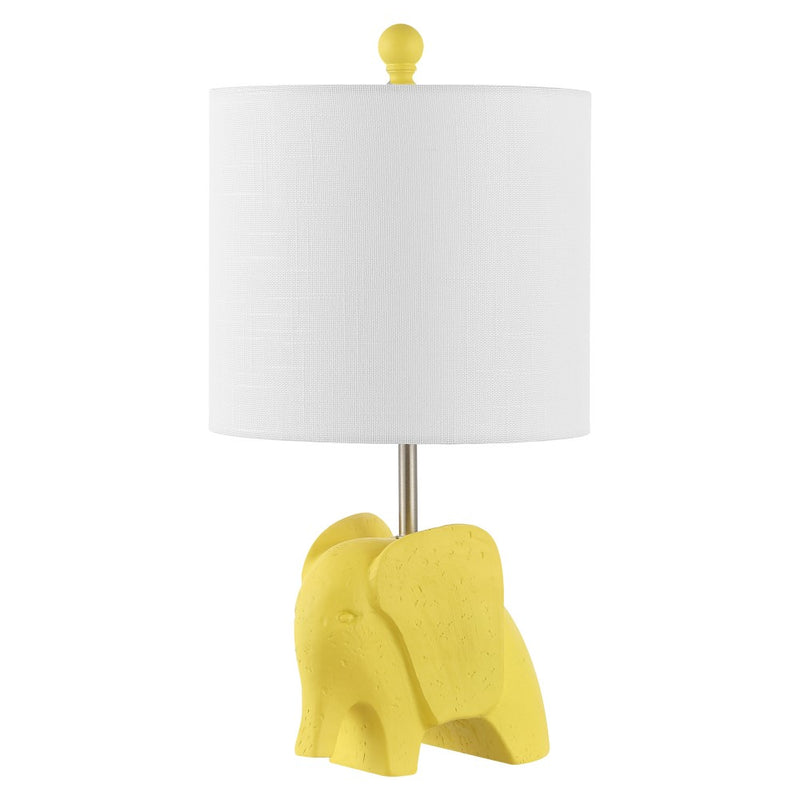 Koda Eclectic Southwestern Resin/Iron Elephant LED Kids Table Lamp