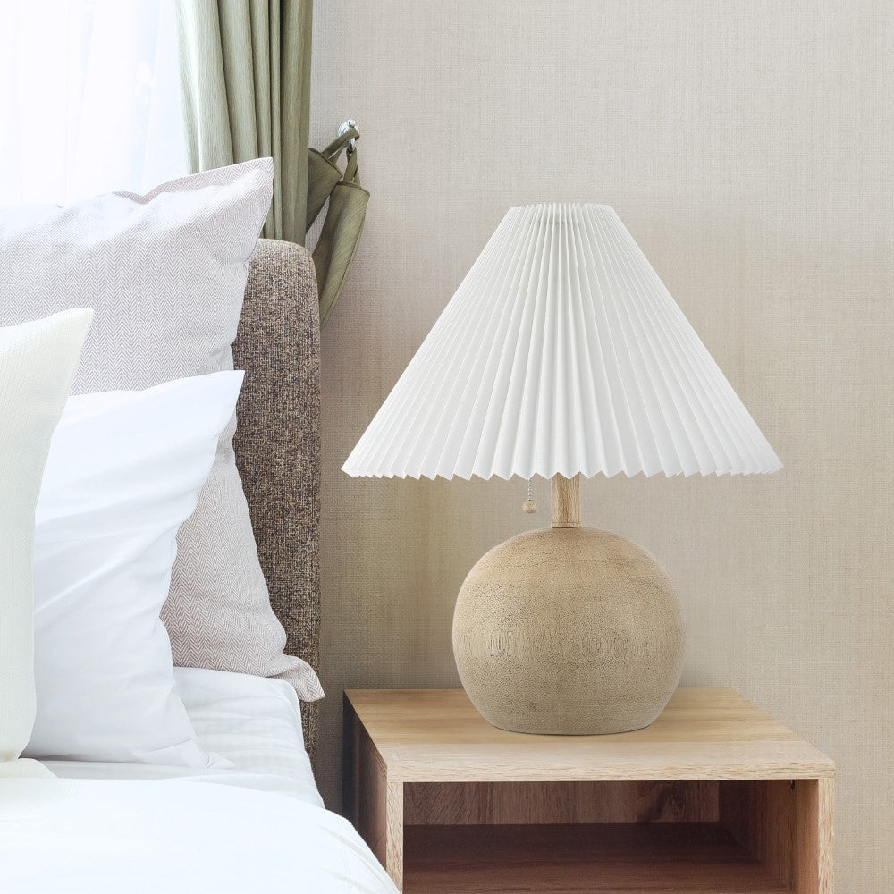 JONATHAN Y JYL3046A Hartley 29" Ceramic Column LED Table Lamp Contemporary Transitional Bedside Desk Nightstand Lamp Bedroom Living Room Office Colleg