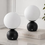 Fatima 9.5 in. Modern Minimalist Metal Rechargeable Integrated Dimmable LED Table Lamp with Touch Sensor
