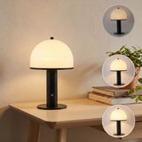 Imani 12.3 in. Modern Metal Rechargeable Integrated Dimmable LED Table Lamp with Touch Sensor
