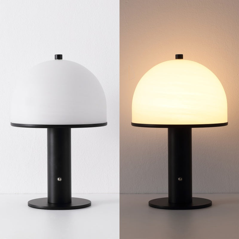 Imani 12.3 in. Modern Metal Rechargeable Integrated Dimmable LED Table Lamp with Touch Sensor