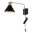 Black/Brass Gold