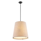 Arden 18" Farmhouse Bohemian Iron LED Pendant - JONATHAN Y