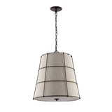 Silas Rustic Farmhouse LED Flush Mount - JONATHAN Y
