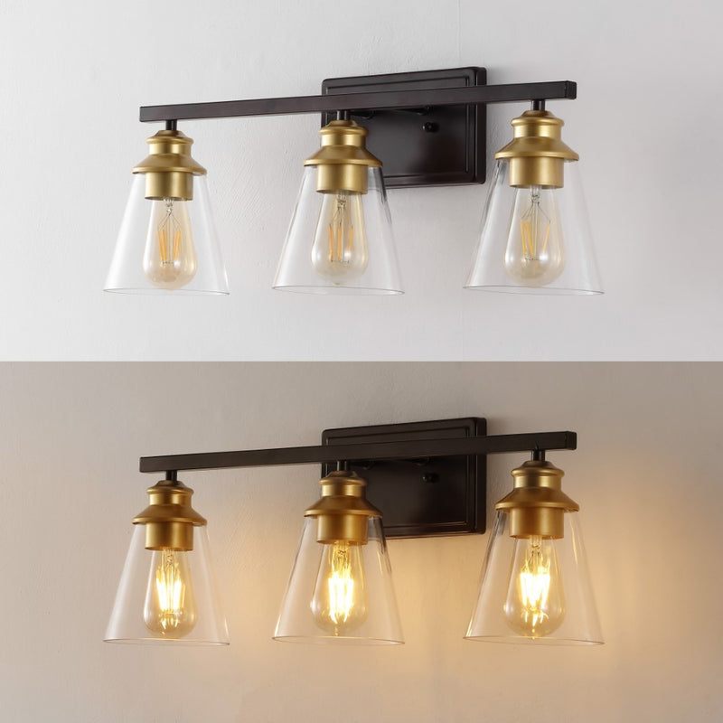 Arlo 22.88" 3-Light Vintage Classic Vanity Light with Bathroom Hardware Accessory Set - JONATHAN Y